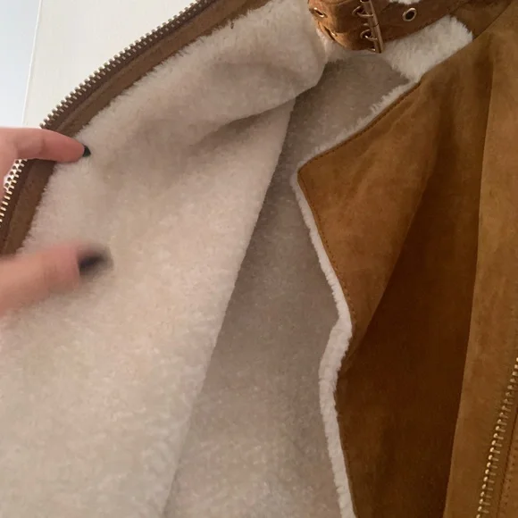 Tan shearling - Picture 4 of 8